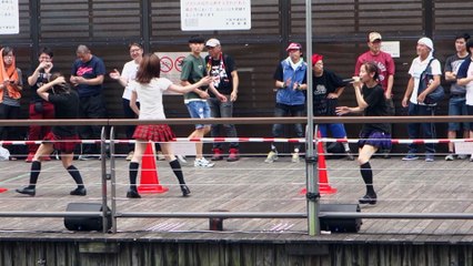 SUPER MAJI☆GIRL「WHITE BREATH (T.M.Revolution)」2016/08/07 とんぼりリバーウォーク