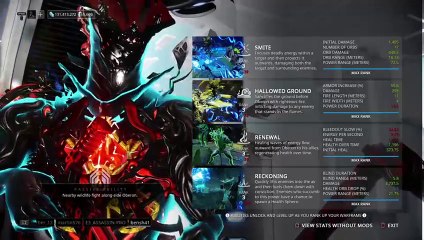 Warframe Oberon Build (Mr.goat)DrRayGun's Live PS4 Broadcast