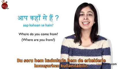 Hintçe Öğreniyoruz - Ders 11