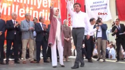 Denizli'de Demokrasi ve Şehitler Mitingine 30 Bin Kişi Katıldı