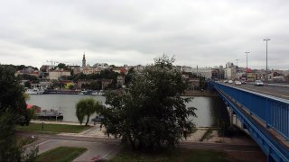 Belgrade Branko's Bridge Timelapse