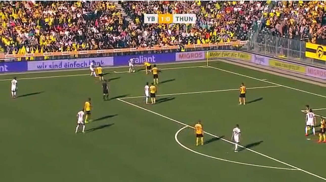 Young Boys Bern 1:1 FC Thun (Swiss Super League 3. Runde 2016/2017 6.August 2016)