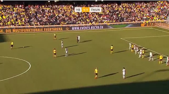 Young Boys Bern 2:1 FC Thun (Swiss Super League 3. Runde 2016/2017 6.August 2016)