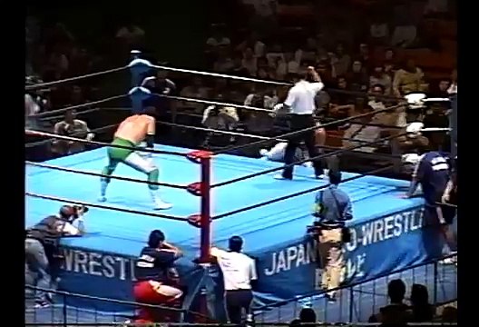 AJPW Mitsuharu Misawa vs Jinsei Shinzaki 1998 10 11