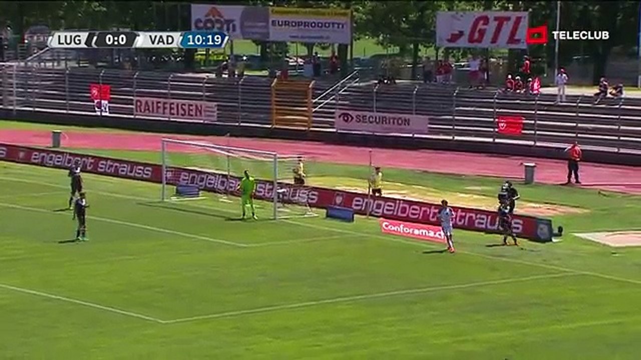 FC Lugano 0:2 FC Vaduz (Swiss Super League 3. Runde 2016/2017 7.August 2016)