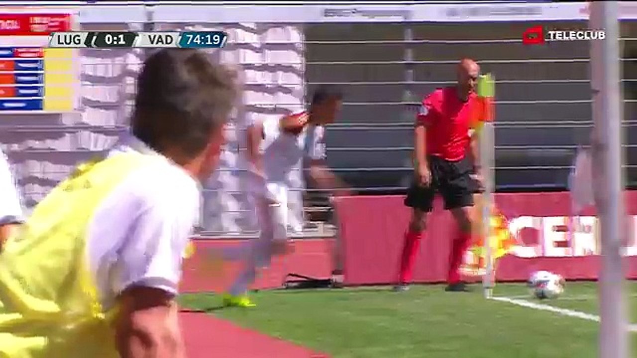 FC Lugano 0:2 FC Vaduz (Swiss Super League 3. Runde 2016/2017 7.August 2016)