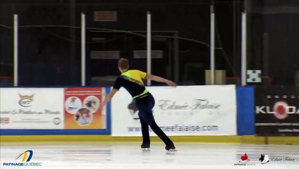 Samuel Turcotte 2016 Championnats québécois d'été - FS