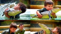 5 Yr Old Kid Becomes The Youngest Crocodile Hunter