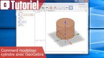 Tuto : comment modéliser un cylindre avec GeoGebra