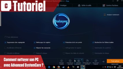 Comment nettoyer son PC avec Advanced System Care ?