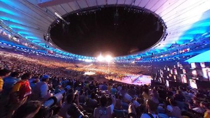 360 video: Experience the sights and sounds of Rio's Opening ceremony