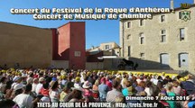Concert classique par le festival de la roque dantheron à TRETS 7aout2016