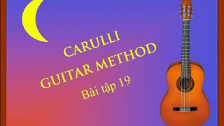 CARULLI GUITAR METHOD - No. 19