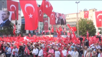 Demokrasi ve Şehitler Mitingi - AK Parti Genel Başkan Yardımcısı Karaaslan