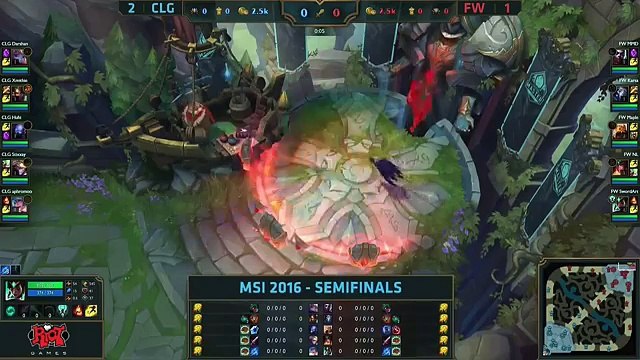 CLG vs FW Game 4 - MSI 2016 Mid-Season Invitational Semifinal - Counter Logic Gaming vs Flash Wolves_3