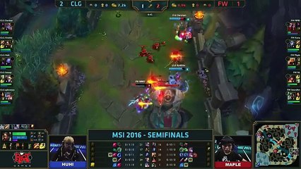 CLG vs FW Game 4 - MSI 2016 Mid-Season Invitational Semifinal - Counter Logic Gaming vs Flash Wolves_4