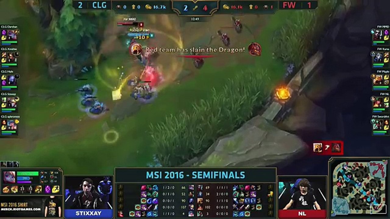 CLG vs FW Game 4 - MSI 2016 Mid-Season Invitational Semifinal - Counter Logic Gaming vs Flash Wolves_5