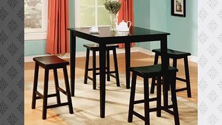 5 Best Coaster Home Furnishings 150291N 5-Piece Casual Dining Room Set Bla Review