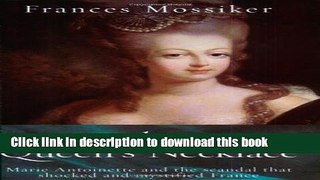 Books The Queen s Necklace: Marie Antoinette and the Scandal that Shocked and Mystified France