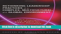 Ebook Rethinking Leadership in A Complex, Multicultural, and Global Environment: New Concepts and