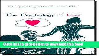 [PDF] The Psychology of Love Book Online