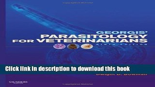 Ebook Georgis  Parasitology for Veterinarians Full Online
