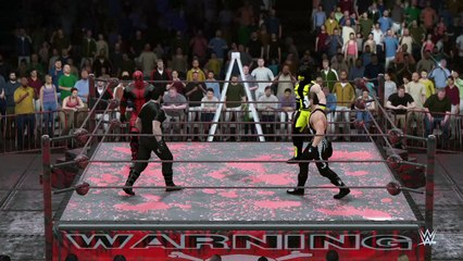 WWE 2K16 4way TLC