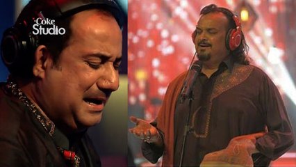 Coke Studio Amjad Sabri With Rahat Fateh Ali Khan Aaj Rung Ha