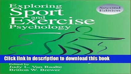 Ebook Exploring Sport   Exercise Psychology Free Online