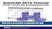 Download AutoCAD 2016 Tutorial First Level 2D Fundamentals PDF Online