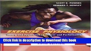 Ebook Exercise Physiology: Theory and Application to Fitness and Performance with Ready Notes and