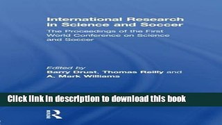 Books International Research in Science and Soccer Free Download