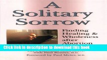Books A Solitary Sorrow Free Online