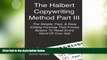 Must Have PDF  The Halbert Copywriting Method Part III: The Simple Fast   Easy Editing Formula