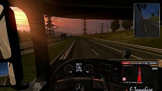 Euro Truck Simulator 2 (Budapest→Stuttgart行き。) No.6