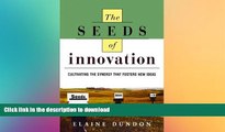 READ THE NEW BOOK The Seeds of Innovation: Cultivating the Synergy That Fosters New Ideas READ EBOOK
