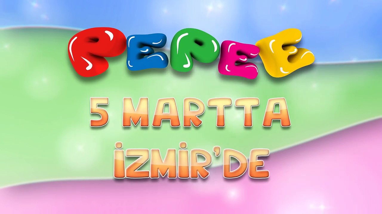 Pepee İzmirde Sahnede