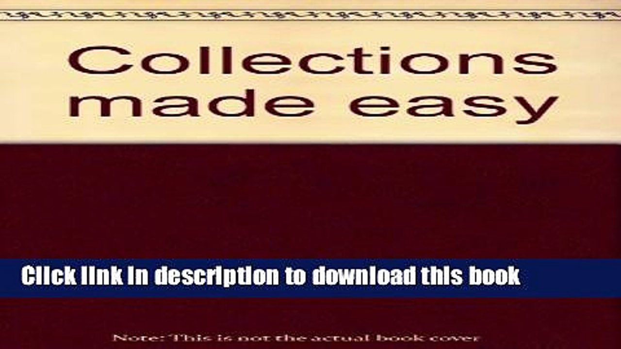 [Read PDF] Collections made easy Ebook Free