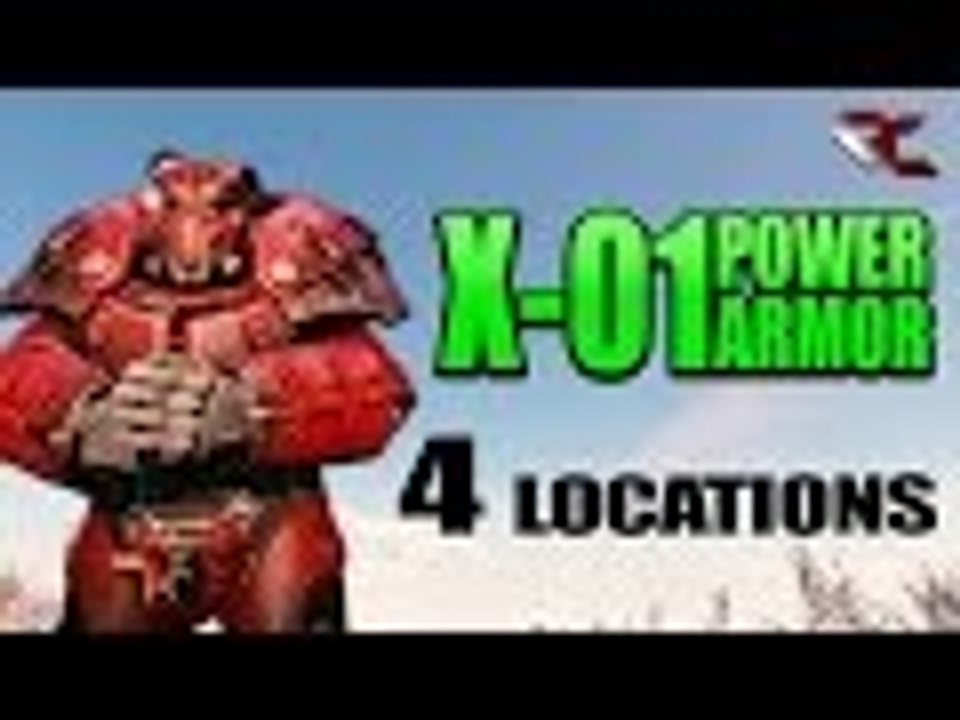 Fallout 4 - X-01 Power Armor Locations - How to to find the best power armor sets
