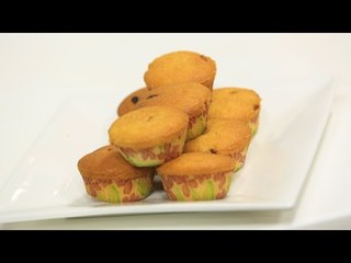 كب كيك بالزبيب | نجلاء الشرشابي