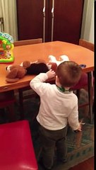 My son: 2 1/2 years old. Autistic behavior.