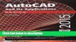 [PDF] AutoCAD and Its Applications Basics 2015 Ebook Online