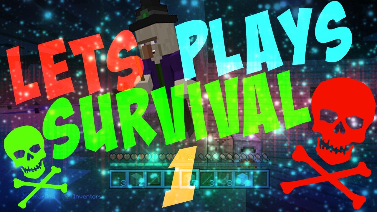 Minecraft LETS PLAYS SURVIVAL! [1]
