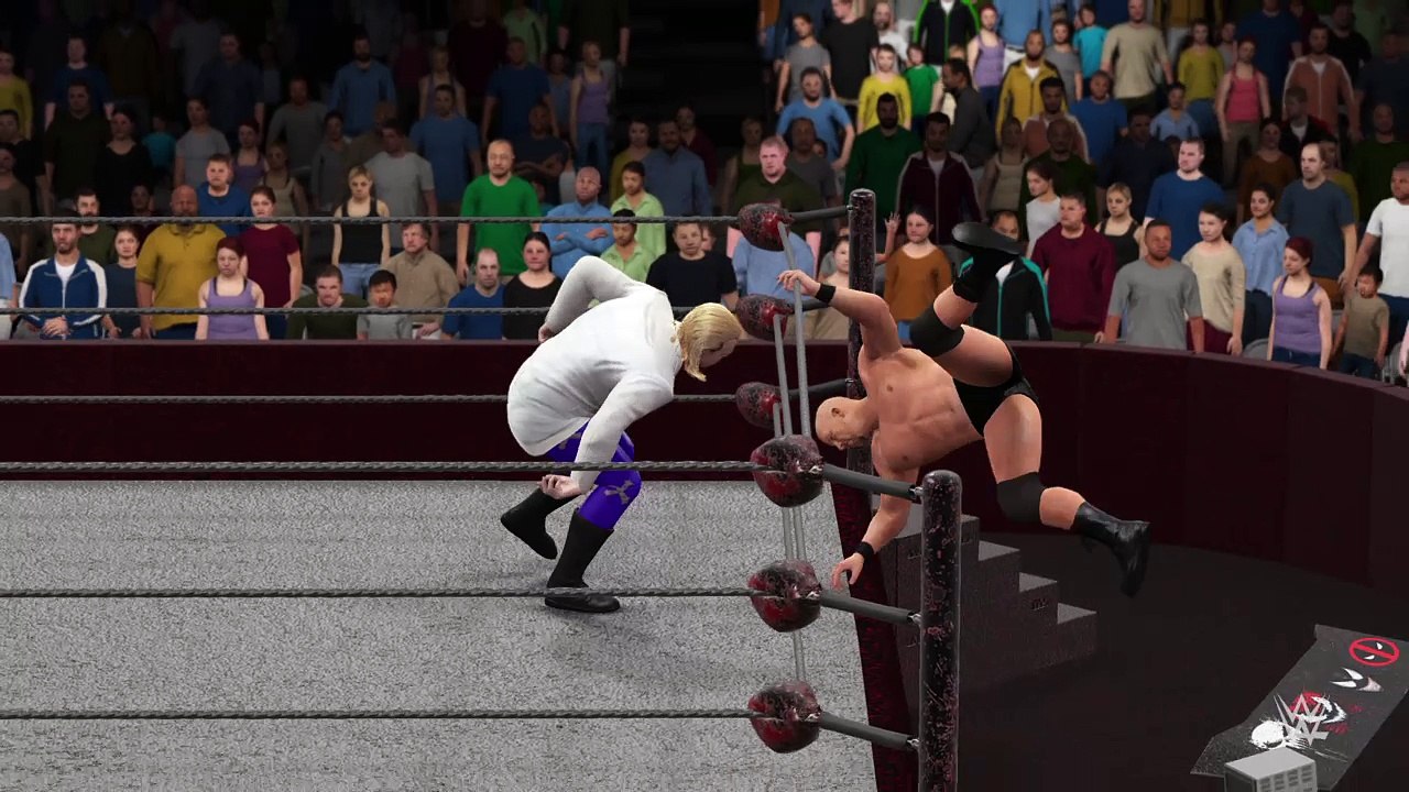 WWE 2K16 stone cold steve austin v gangrel
