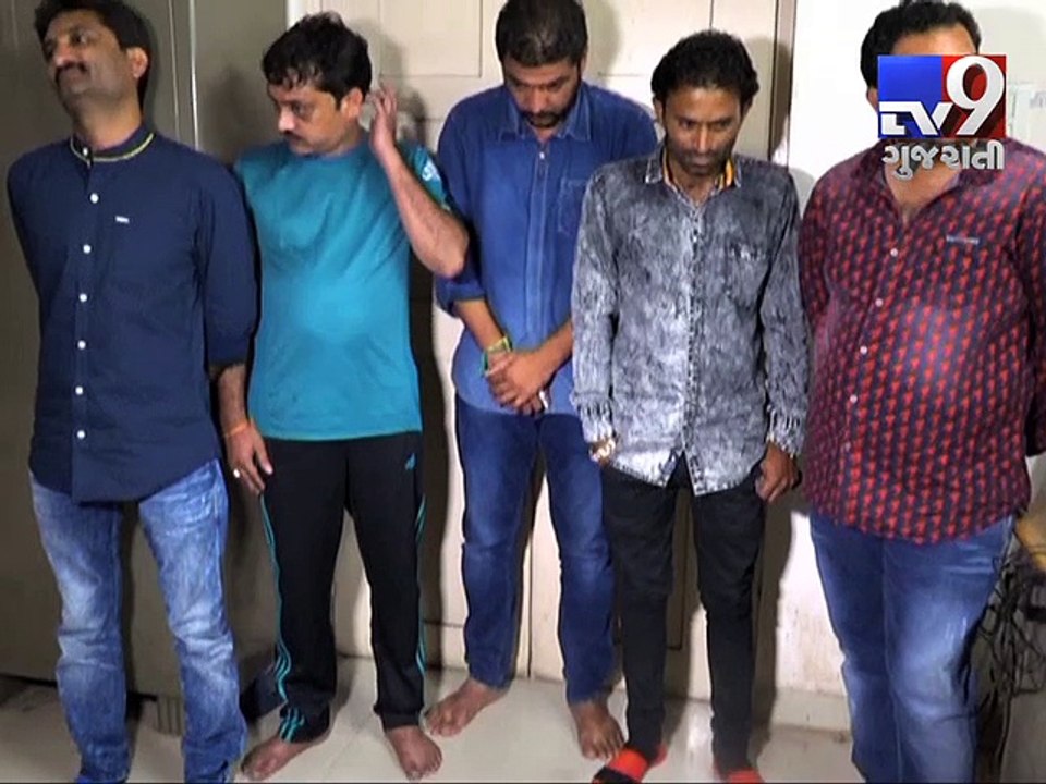 Rajkot - High-Profile Gambling Racket Busted, 11 Nabbed - Tv9 Gujarati