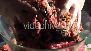 Minced Meat and Spices 5 - Stock Footage | VideoHive 15405631