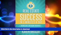 FAVORIT BOOK Real Estate Success in 5 Minutes a Day: Secrets of a Top Agent Revealed (5 Minute