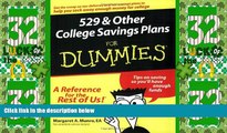 Big Deals  529 and Other College Savings Plans For Dummies  Best Seller Books Best Seller