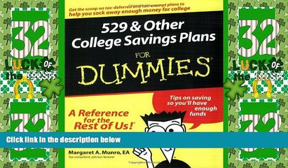 Big Deals  529 and Other College Savings Plans For Dummies  Best Seller Books Best Seller