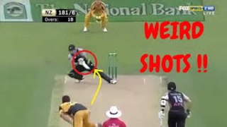 Top 10 Weird Batting Shots Played In Cricket - 2016- Top cricket videos